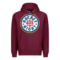 Burgundy hockey night in canada 1 Premium Hoodie - linhVisuals