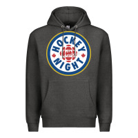 Charcoal Heather hockey night in canada 1 Premium Hoodie - linhVisuals