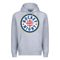 Heather Grey hockey night in canada 1 Premium Hoodie - linhVisuals