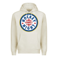 Oatmeal Heather hockey night in canada 1 Premium Hoodie - linhVisuals