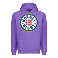 Purple hockey night in canada 1 Premium Hoodie - linhVisuals