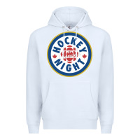 White hockey night in canada 1 Premium Hoodie - linhVisuals