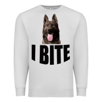 Dove Grey I Bite Premium Sweatshirt - Bettercallsaul