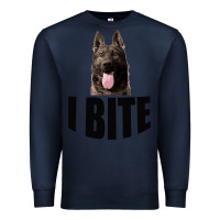 Navy I Bite Premium Sweatshirt - Bettercallsaul