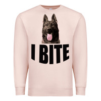 Pale Pink I Bite Premium Sweatshirt - Bettercallsaul