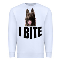 White I Bite Premium Sweatshirt - Bettercallsaul