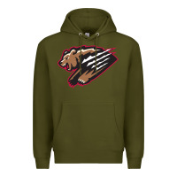 Army Green fresno grizzlies baseball Premium Hoodie - linhVisuals