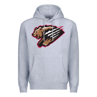 Heather Grey fresno grizzlies baseball Premium Hoodie - linhVisuals