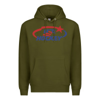 Army Green usa hockey Premium Hoodie - linhVisuals