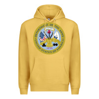 Antique Gold department of the army Premium Hoodie - linhVisuals