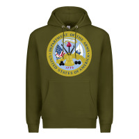 Army Green department of the army Premium Hoodie - linhVisuals