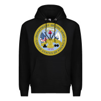 Black department of the army Premium Hoodie - linhVisuals