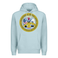 Blue Mist department of the army Premium Hoodie - linhVisuals