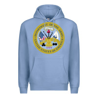 Colony Blue department of the army Premium Hoodie - linhVisuals