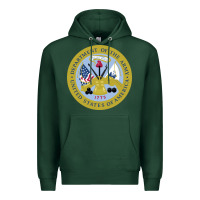 Sports Green department of the army Premium Hoodie - linhVisuals