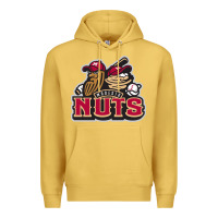 Antique Gold modesto nuts baseball Premium Hoodie - linhVisuals