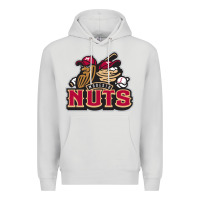 Dove Grey modesto nuts baseball Premium Hoodie - linhVisuals