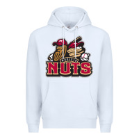 White modesto nuts baseball Premium Hoodie - linhVisuals
