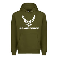 Army Green us air force Premium Hoodie - linhVisuals