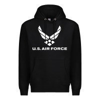 Black us air force Premium Hoodie - linhVisuals
