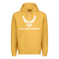Mustard us air force Premium Hoodie - linhVisuals
