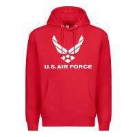 Red us air force Premium Hoodie - linhVisuals