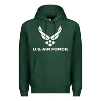 Sports Green us air force Premium Hoodie - linhVisuals