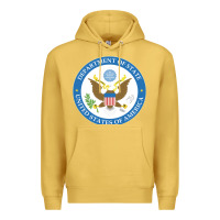 Antique Gold us department of state 2 Premium Hoodie - linhVisuals