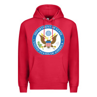Cardinal us department of state 2 Premium Hoodie - linhVisuals