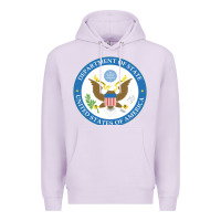 Lilac us department of state 2 Premium Hoodie - linhVisuals