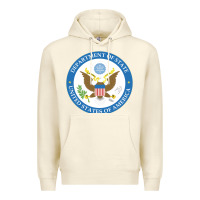 Sandshell us department of state 2 Premium Hoodie - linhVisuals