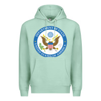 Seafoam us department of state 2 Premium Hoodie - linhVisuals