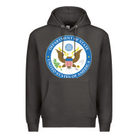 Smoke us department of state 2 Premium Hoodie - linhVisuals