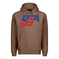 Chestnut usa hockey simple Premium Hoodie - linhVisuals