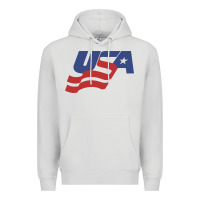 Dove Grey usa hockey simple Premium Hoodie - linhVisuals