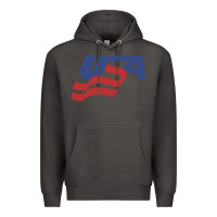 Smoke usa hockey simple Premium Hoodie - linhVisuals