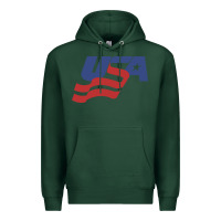 Sports Green usa hockey simple Premium Hoodie - linhVisuals