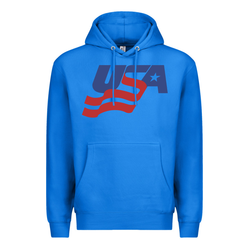 Usa Hockey Simple Premium Hoodie by linhVisuals | Teevron