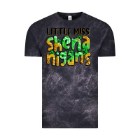 Cloud Black little miss shenanigans St. Patrick's Vintage Tee - LillyAllenDesigns