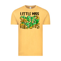 Vintage Mustard little miss shenanigans St. Patrick's Vintage Tee - LillyAllenDesigns