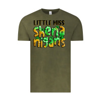 Vintage Olive little miss shenanigans St. Patrick's Vintage Tee - LillyAllenDesigns