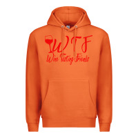 Carrot wine tasting friends Premium Hoodie - linhVisuals