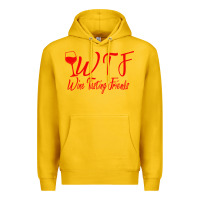 Lemon wine tasting friends Premium Hoodie - linhVisuals