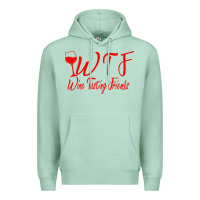 Seafoam wine tasting friends Premium Hoodie - linhVisuals
