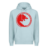 Blue Mist fenrir wolf of odin Premium Hoodie - linhVisuals