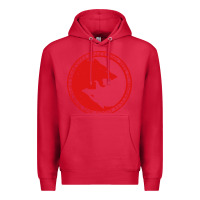 Cardinal fenrir wolf of odin Premium Hoodie - linhVisuals