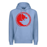 Colony Blue fenrir wolf of odin Premium Hoodie - linhVisuals