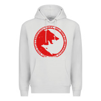 Dove Grey fenrir wolf of odin Premium Hoodie - linhVisuals