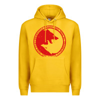 Lemon fenrir wolf of odin Premium Hoodie - linhVisuals