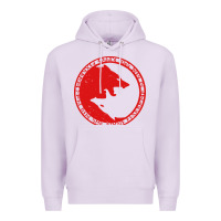 Lilac fenrir wolf of odin Premium Hoodie - linhVisuals